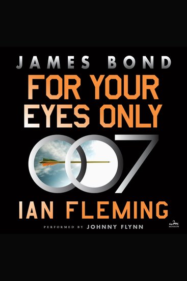 For Your Eyes Only - A James Bond Adventure - cover