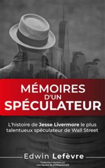 Mémoires d'un spéculateur - cover