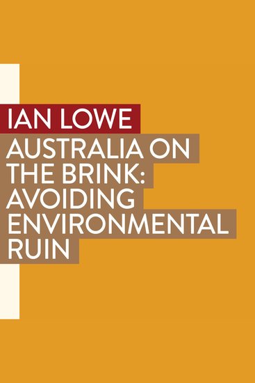 Australia on the Brink - cover