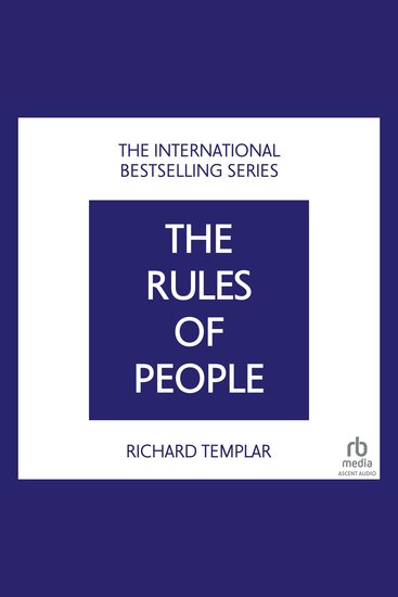 The Rules of People 2nd Edition - cover