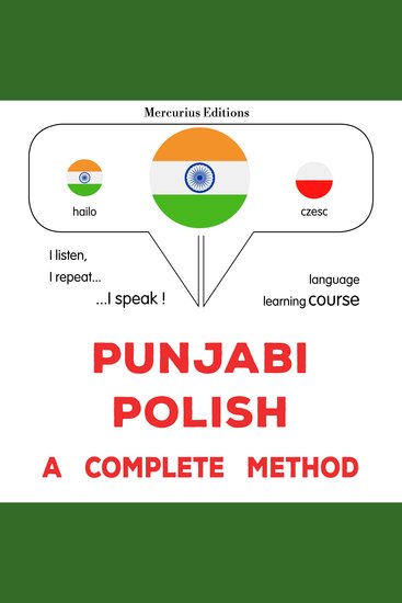pajābī - pōliśa: Ika pūrā tarīkā - Punjabi - Polish : a complete method - cover