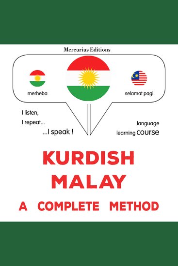 Kurdî - Malayî : rêbazeke temam - Kurdish - Malay : a complete method - cover