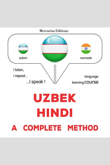 O'zbek - Hind : to'liq usul - Uzbek - Hindi : a complete method - cover
