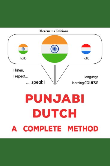 pajābī - ḍaca: Ika pūrī vidhī - Punjabi - Dutch : a complete method - cover