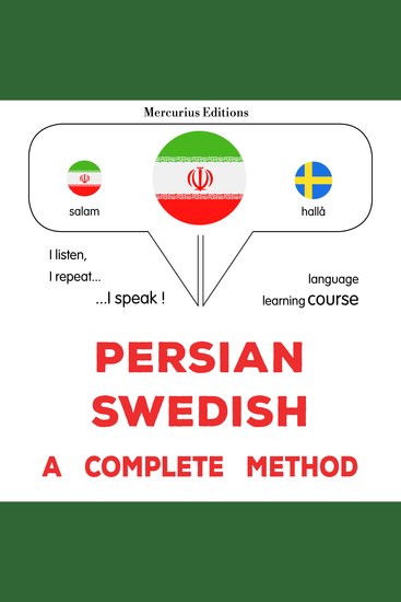 فارسی - سوئدی : یک روش کامل - Persian - Swedish : a complete method - cover