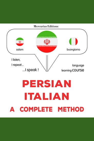 فارسی - ایتالیایی : یک روش کامل - Persian - Italian : a complete method - cover
