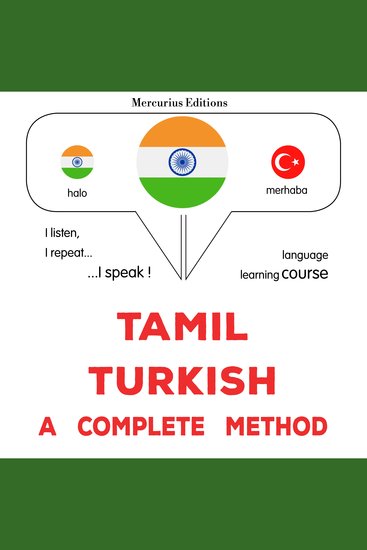 tamiḻ - turukkiyam: Oru muḻumaiyāṉa muṟai - Tamil - Turkish : a complete method - cover