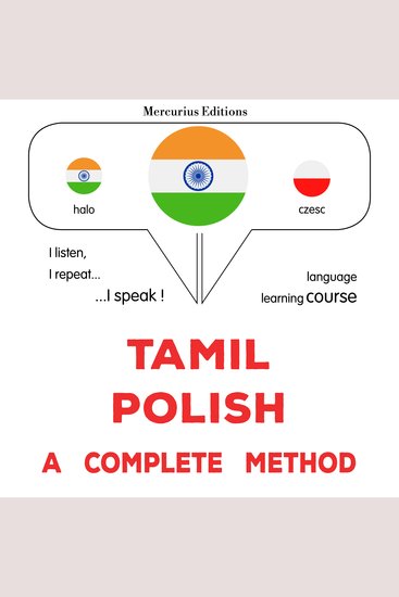 tamiḻ - pōliṣ: Oru muḻumaiyāṉa muṟai - Tamil - Polish : a complete method - cover