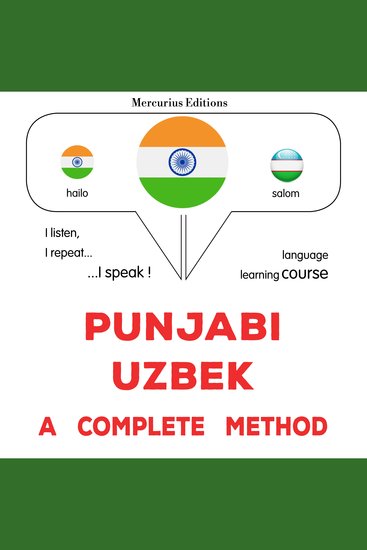 pajābī - uzabēka: Ika sapūrana ḍhaga - Punjabi - Uzbek : a complete method - cover