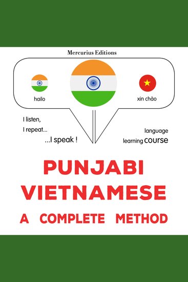 pajābī - vī'atanāmī: Ika sapūrana ḍhaga - Punjabi - Vietnamese : a complete method - cover