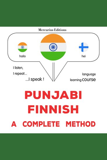 pajābī - phiniśa: Ika pūrā tarīkā - Punjabi - Finnish : a complete method - cover