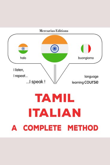 tamiḻ - ittāliyaṉ: Oru muḻumaiyāṉa muṟai - Tamil - Italian : a complete method - cover