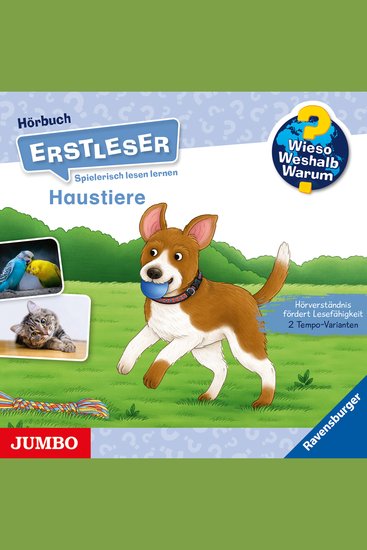 Haustiere [Wieso? Weshalb? Warum? ERSTLESER Folge 12] - cover