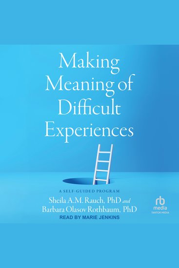 Making Meaning of Difficult Experiences - A Self-Guided Program - cover