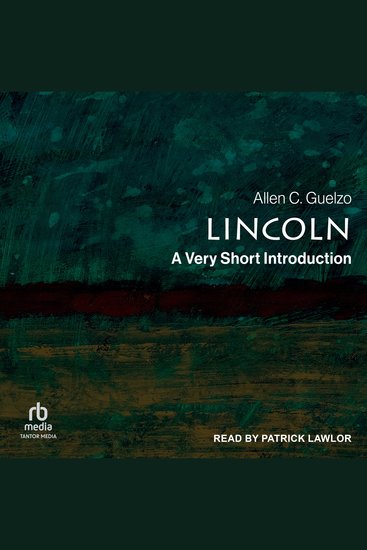 Lincoln - A Very Short Introduction - cover