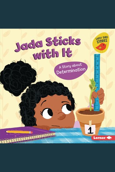 Jada Sticks with It - A Story about Determination - cover