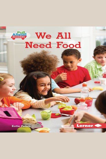 We All Need Food - cover