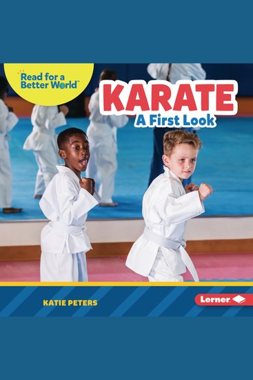 Karate - A First Look - cover