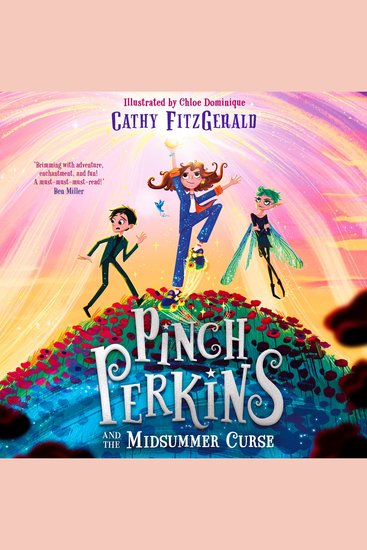 Pinch Perkins and the Midsummer Curse: A magical action-packed adventure new for 2024 for 9+ fans of Enola Holmes and Terry Pratchett! - cover