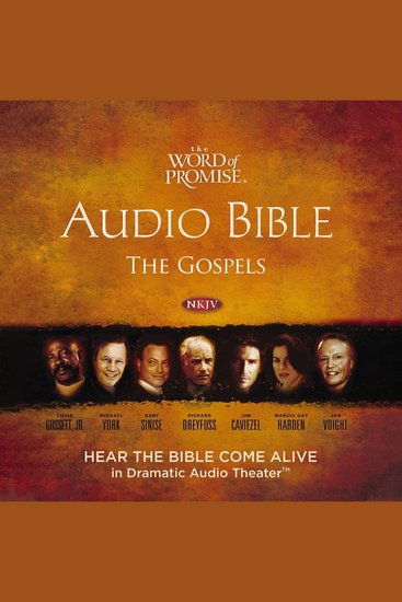 Word of Promise Audio Bible - New King James Version NKJV: The Gospels - cover