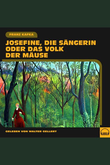Josefine die Sängerin oder Das Volk der Mäuse - cover