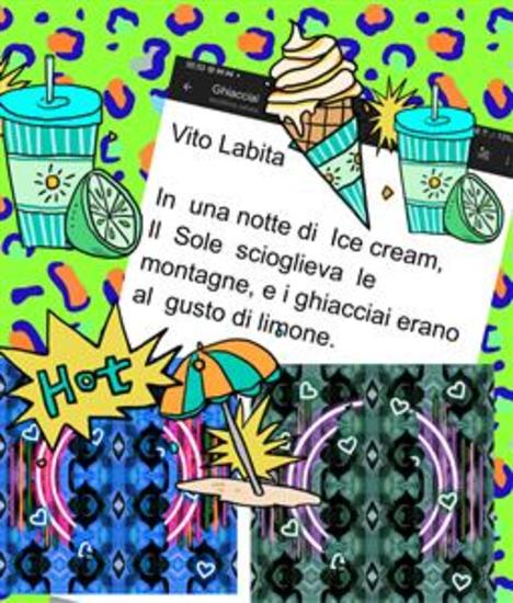 In una notte di Ice cream Il Sole scioglieva le montagne e I ghiacciai erano al gusto di limone - cover