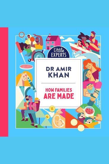 How Families Are Made: Dr Amir Khan’s new inclusive illustrated non-fiction children’s book for 2024 for 6-9 year olds on where babies come from (Little Experts) - cover