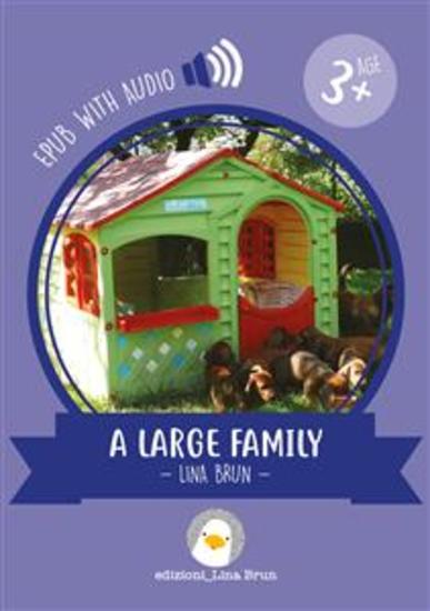 A large family - with audio - cover