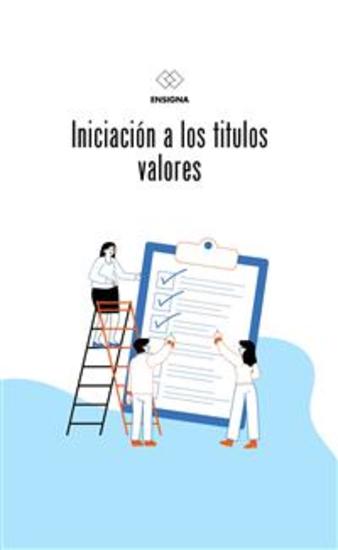 Iniciación a los títulos valores - cover