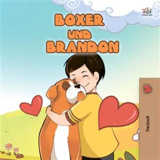 Boxer and Brandon (German Only) - German children's book - cover