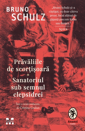 Prăvăliile de scorțișoară - Sanatoriul sub semnul clepsidrei - cover