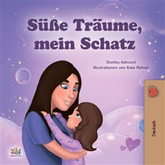Sweet Dreams My Love (German Only) - German children's book - cover