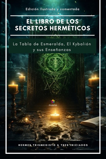 El libro de los secretos herméticos - La Tabla de Esmeralda El Kybalión y sus Enseñanzas - cover