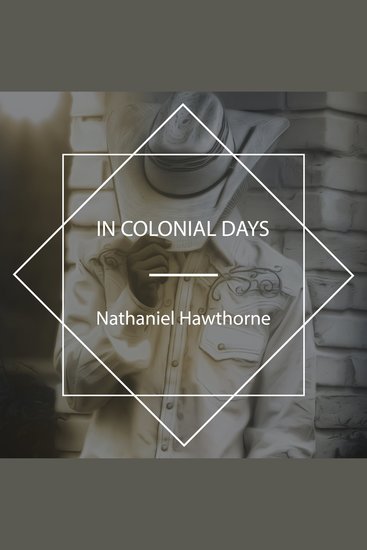 In Colonial Days - cover