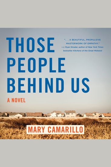 Those People Behind Us - A Novel - cover