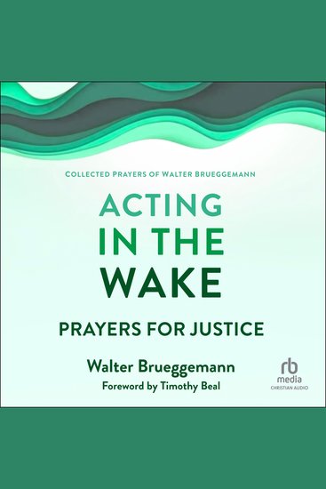 Acting in the Wake - Prayers for Justice - cover