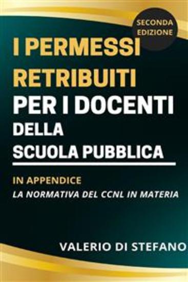 I permessi retribuiti per i docenti della scuola pubblica - cover
