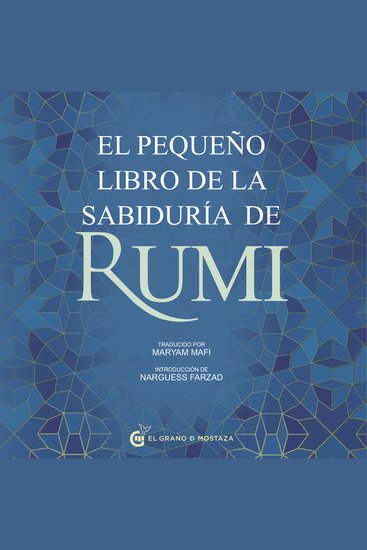 El pequeño libro de la sabiduría de Rumi - cover