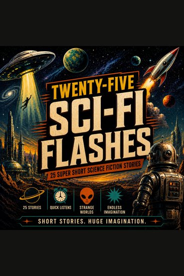 Twenty-Five Sci-Fi Flashes - Classic Science Fiction at Light Speed - cover