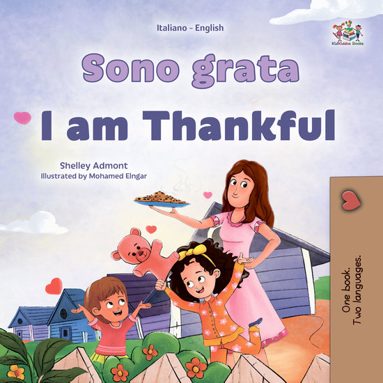 Sono grata I am Thankful - cover