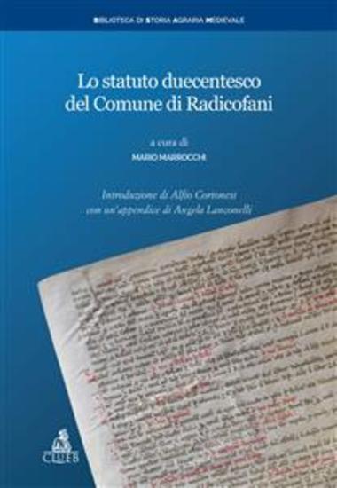 Lo statuto duecentesco del Comune di Radicofani - cover