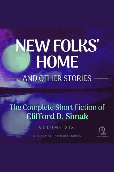 New Folk's Home - And Other Stories - cover