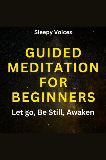 Guided Meditation For Beginners: Let go Be Still Awaken - cover