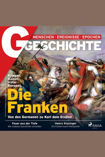 G GESCHICHTE - Die Franken: Von den Germanen zu Karl dem Großen - cover
