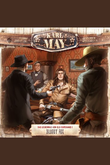 Karl May Folge 8: Das Geheimnis von Old Surehand I: Bloody Fox - cover