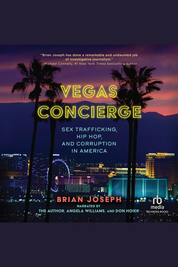 Vegas Concierge - Sex Trafficking Hip Hop and Corruption in America - cover