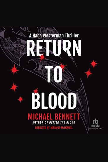 Return to Blood - cover