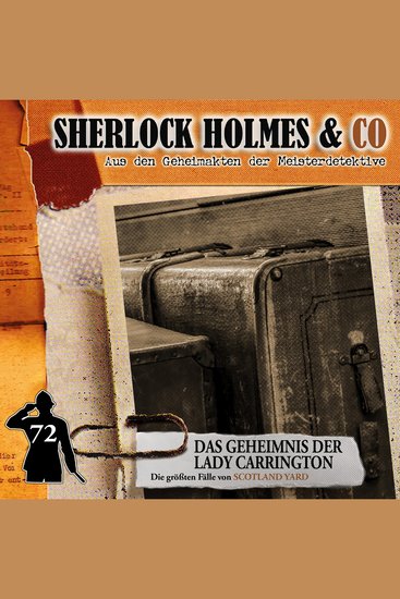 Sherlock Holmes & Co Folge 72: Das Geheimnis der Lady Carrington - cover
