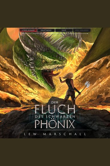 Der Fluch des schwarzen Phönix - Ein Fantasy-LitRPG-Roman (ungekürzt) - cover