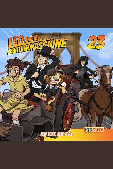 Leo und die Abenteuermaschine Folge 23: New York New York - cover